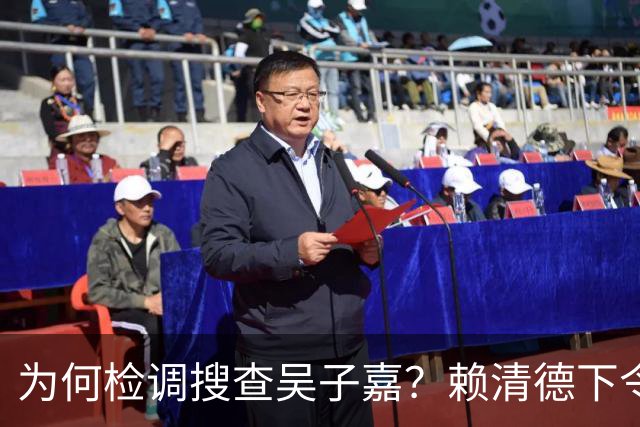 为何检调搜查吴子嘉？赖清德下令司法开路，为民进党选举清障